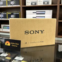 Brand New Sony FX30 Digital Cinema Camera (NEW, 1 year warranty)