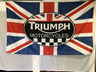 Triumph Motorcycles Wall Flag (3’x5’)