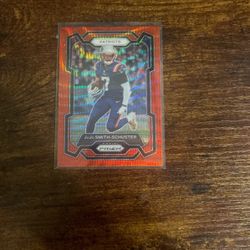 2023 Prizm Wave Red #d/149 #204 JuJu Smith-Schuster