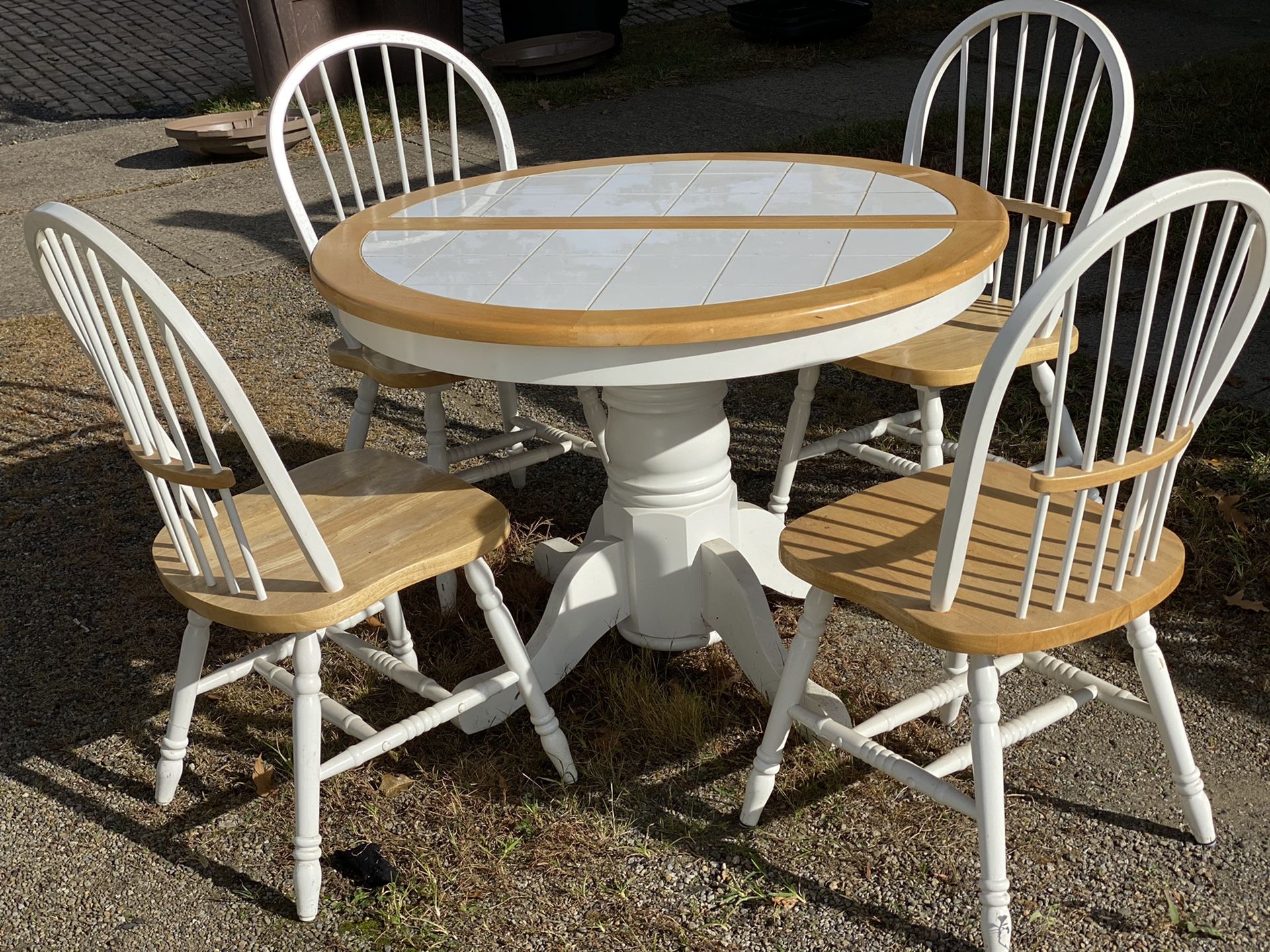 Kitchen table and chairs