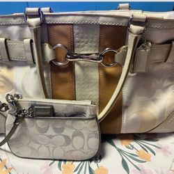 Coach Tote Y2K Satchel Set