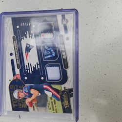 Drake Maye Book End 49/49 Triple Patch Rc Tools Of The Trade