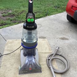 Hoover Spin And Scrub Carpet Shampooer With Upholstery Hose