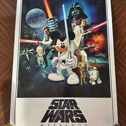 2007 Disney World, Star Wars, Weekends Poster