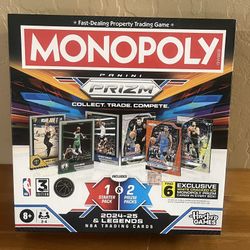 Monopoly Panini Prism 20 24–25 And Legends Nba Trading Cards
