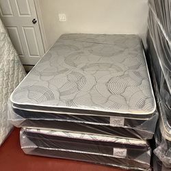 Brand New 14” Pillow Top Full Size Mattress – Great Price, Top Quality & Fast Same-Day Delivery 🚛 All Sizes Available!