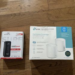 Arris Modem and TpLink Router