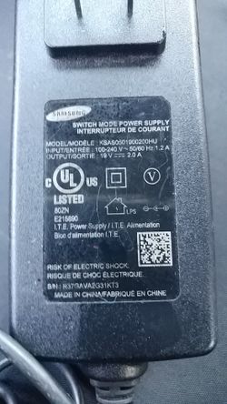 Samsung laptop genuine charger $20