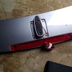 Rear Spoiler With Center Brake Light
