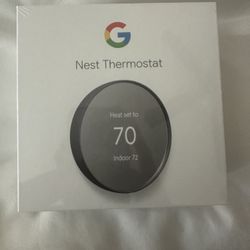 Google Nest - Wifi Smart Thermostat For Sale 