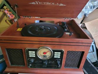Record Player With Bluetooth 