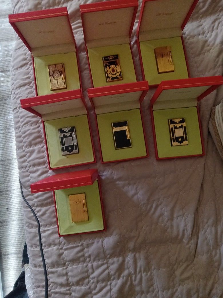 St Dupont Lighters Brand New Egyptian Pharaoh Lighter And...