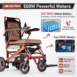 ♿ Brand New Electric Wheelchair  💥 Amazon Price: $700 🔥 Today Only: $300  Looking for a lightweight, reliable, and comfortable electric wheelchair? 