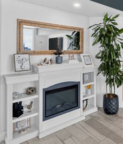Electric Fireplace Entertainment Console