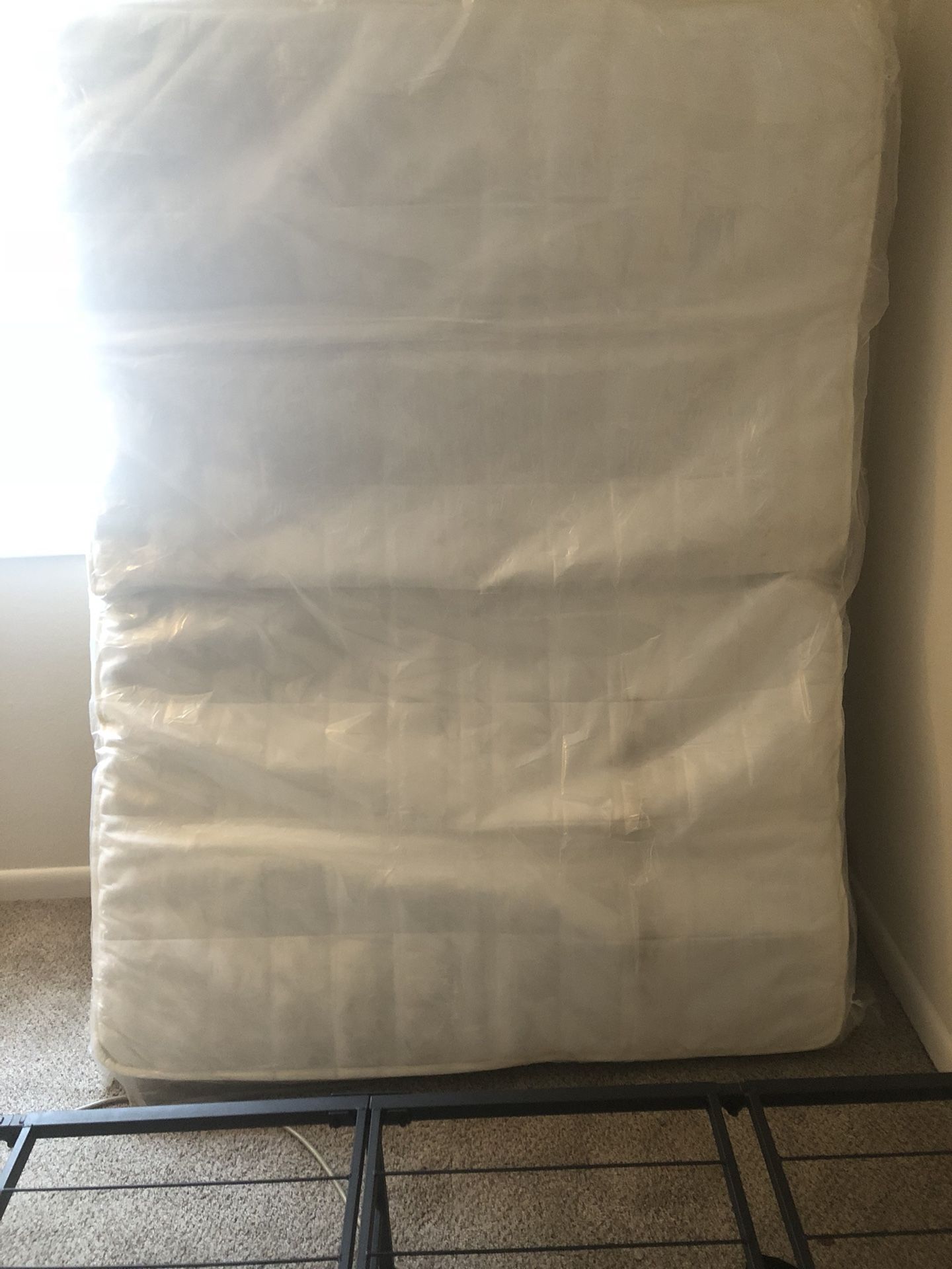 Full size mattress.