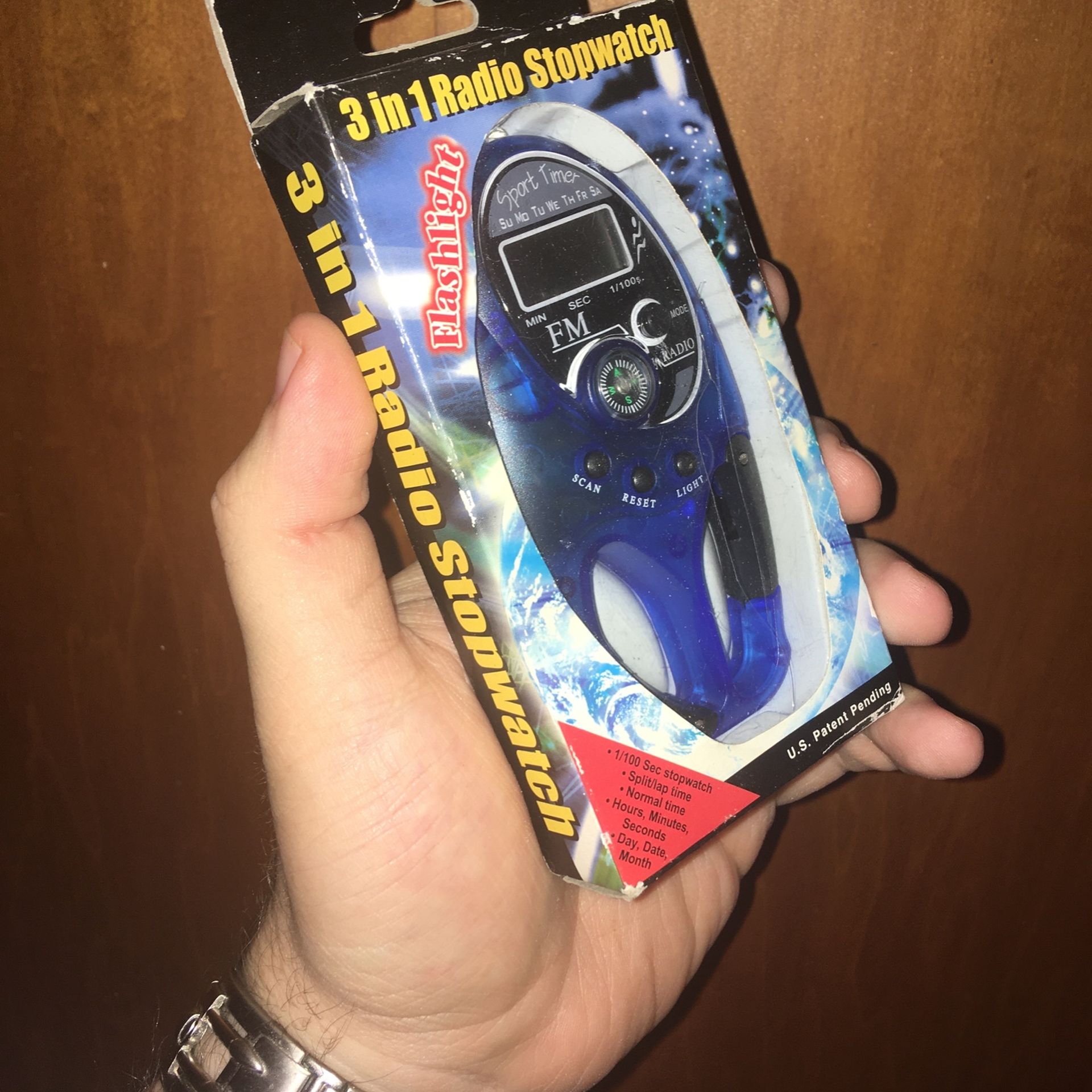 3 In 1 Radio Stopwatch