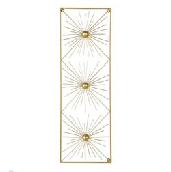 New Gold Metal Wall Decor