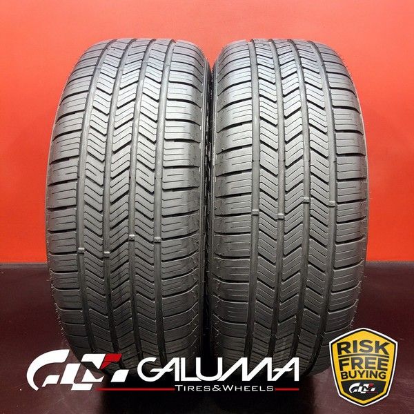 Set of 2 Tires LikeNEW Goodyear Eagle LS 2 Run Flat 225/55R17 No Patch #86076