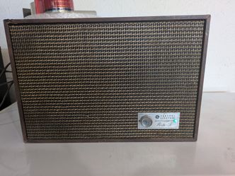 Vintage GE General Electric Porta-fi Sp11 Speaker 
