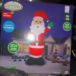 20 Foot Tall Santa Inflatable