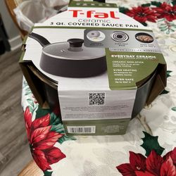 T-fal 3 Qt Ceramic Non Stick and Oven Safe