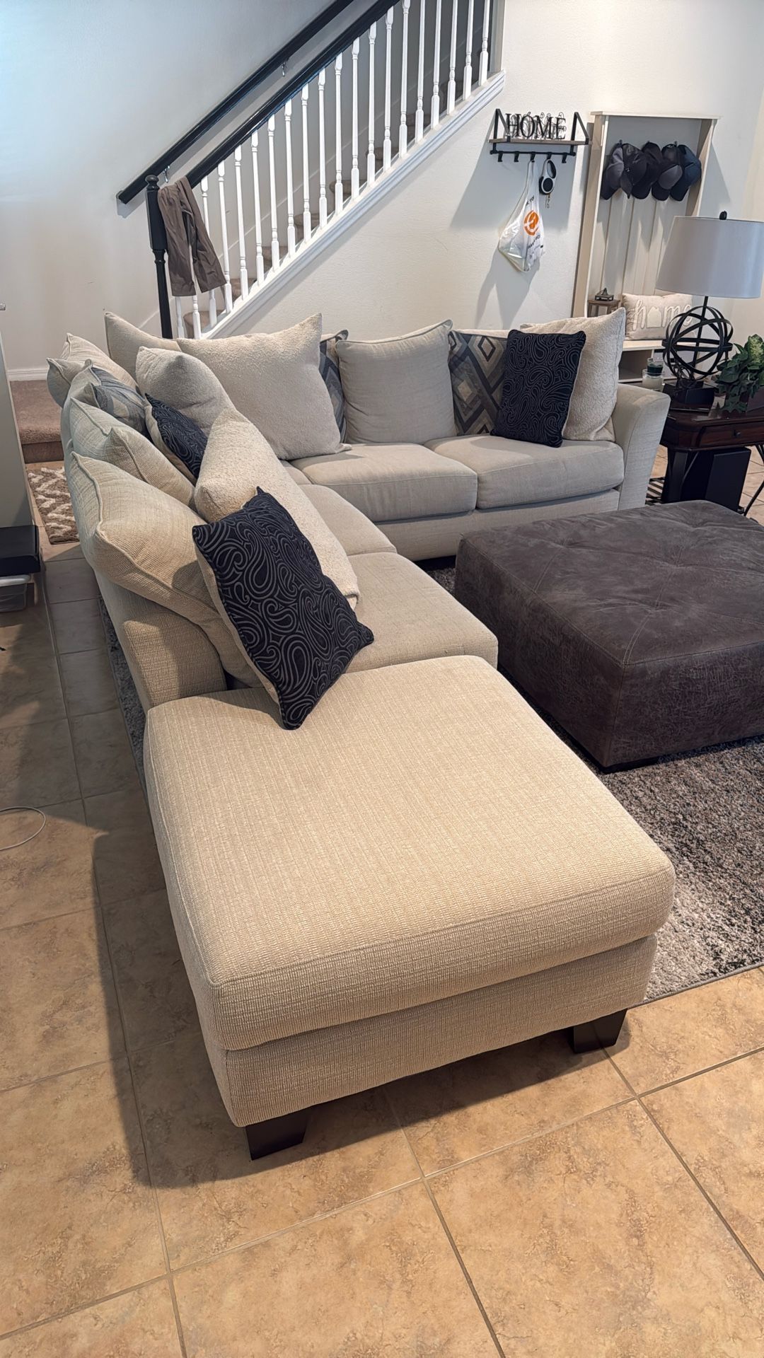 Couch And Swivel Chair