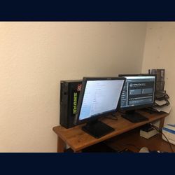 Dual Monitor Pc Set Up