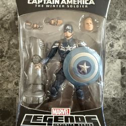 Marvel Legends Infinite Series Captain America BAF Mandroid RARE