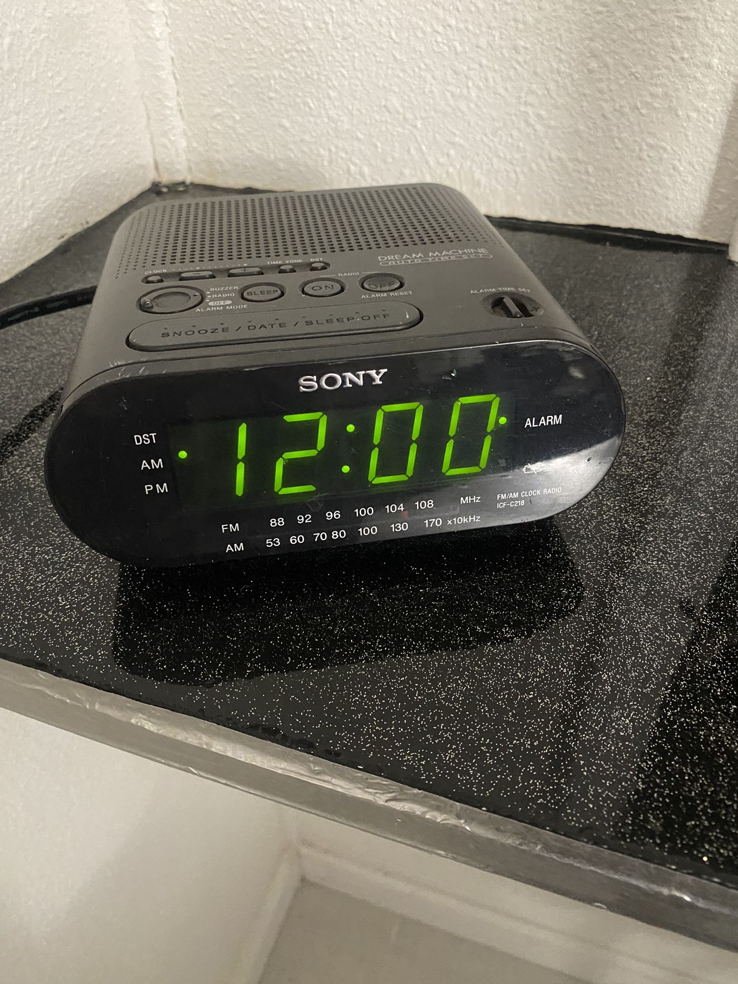 Sony Clock/Radio/Alarm