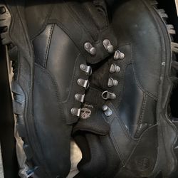 black Timberland Hiking Boots 