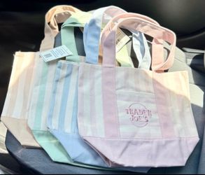 Trader Joe's Mini Canvas Tote Bag