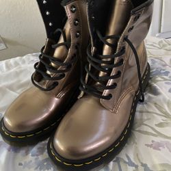 Doc Martins Rose Gold/Bronze Color Like NEW