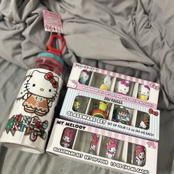 Hello Kitty Cups Glasses