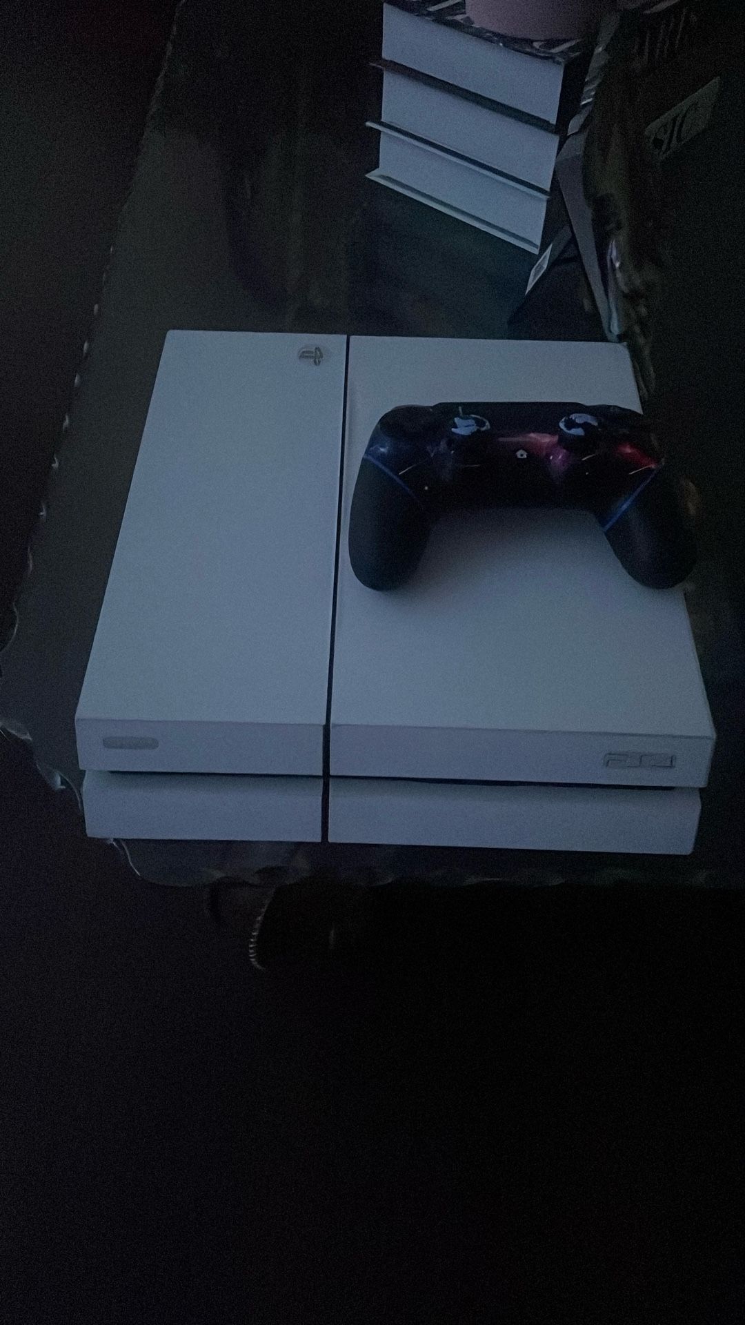 PS4 White&custom designed Controller