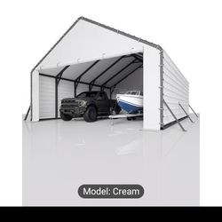 Carport Garage Open Metal 20x25
