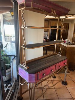 Baker's Rack with Drawers and Shelves