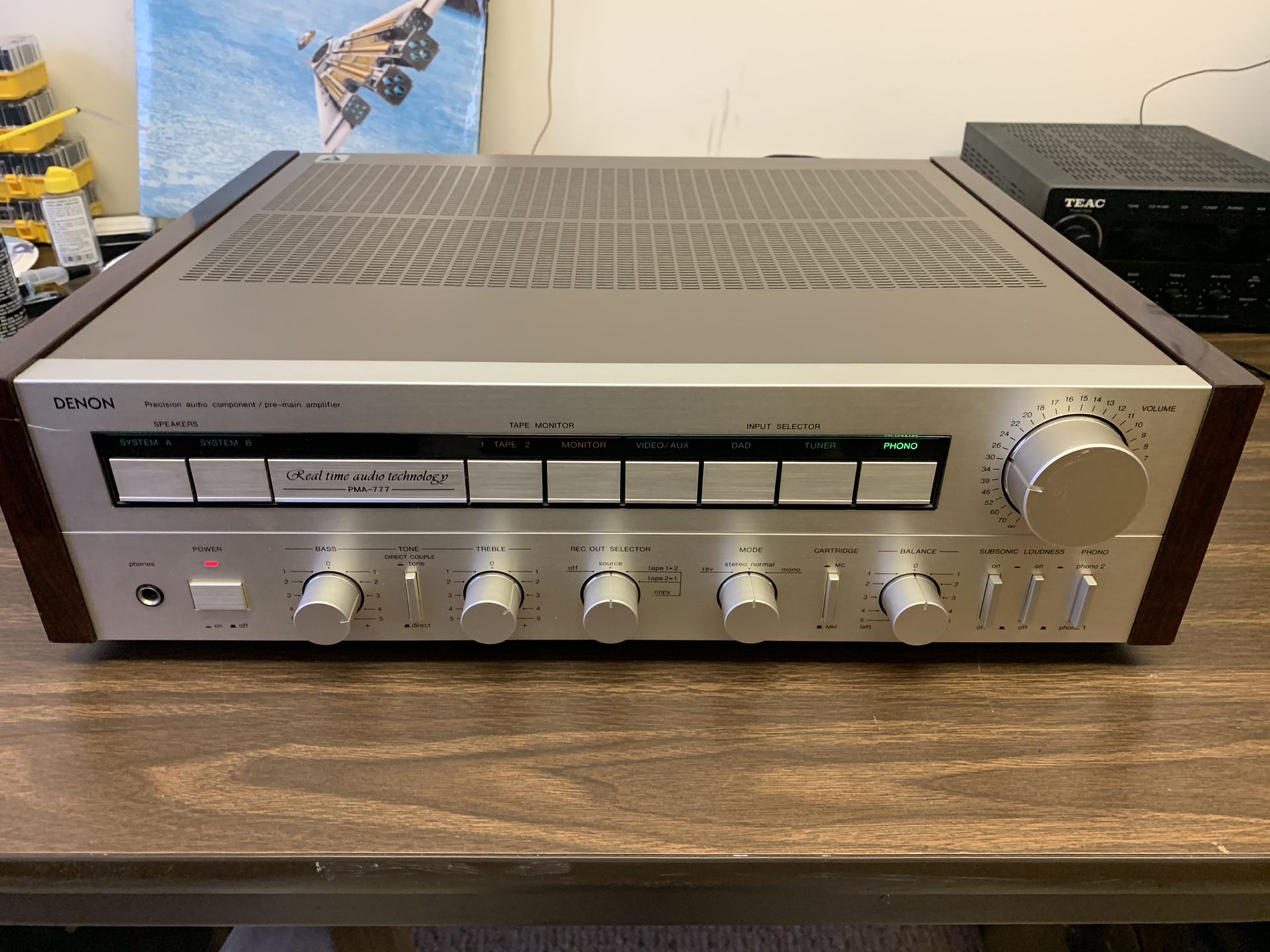 Vintage Denon PMA-777 Monster Amplifier Receiver