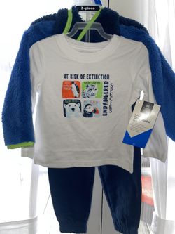 Boy’s 3 Piece Cozy Set