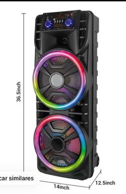 🤠🤠Bocina Doble 🤠Bluetooth 🤠micrófono nueva recargable
