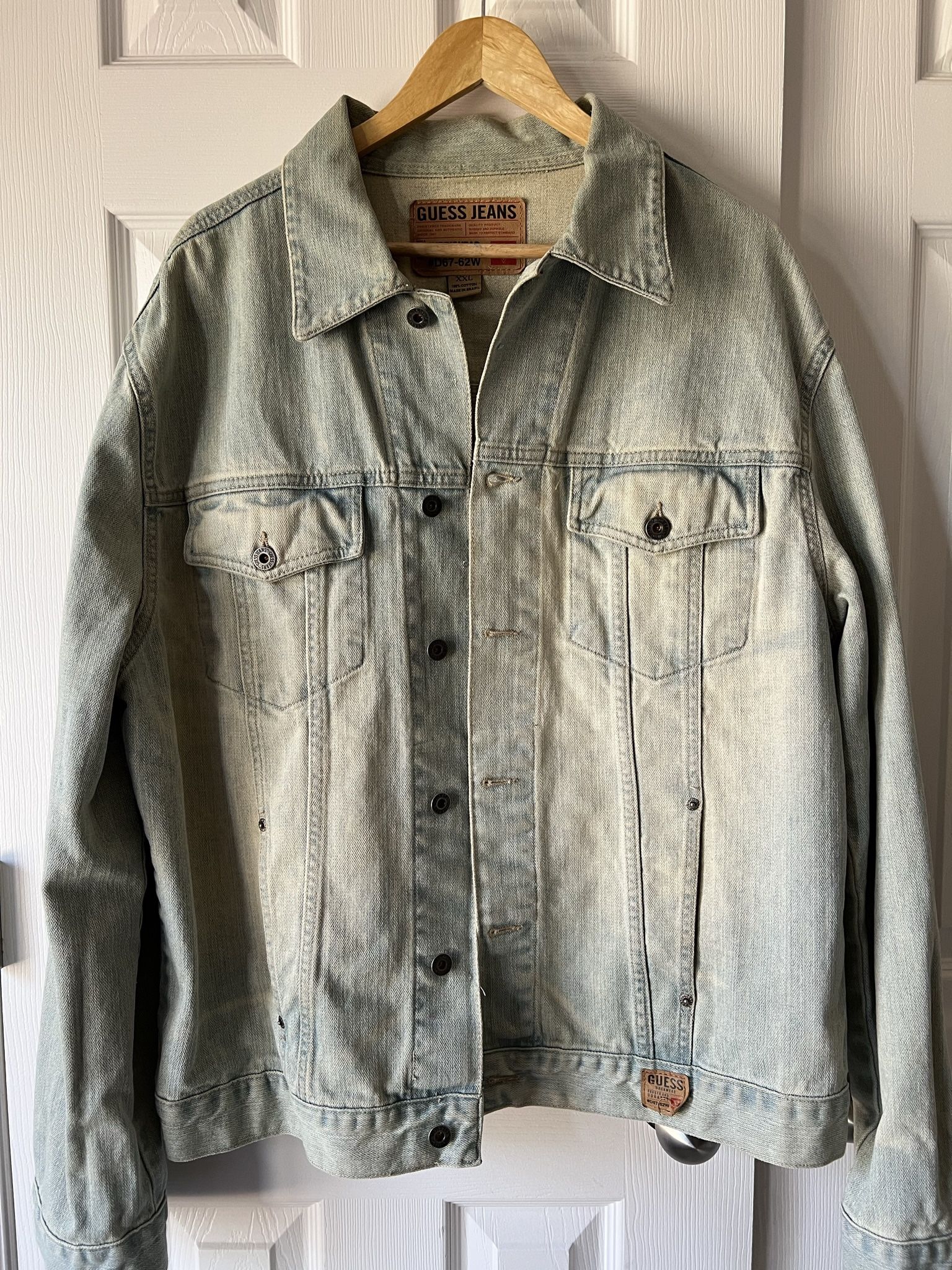 Vintage Guess Jeans Denim Work Jacket! XXL