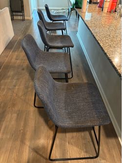 Bar stools. Counter height.