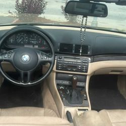 2005 BMW 325Ci Black With Beige Interior