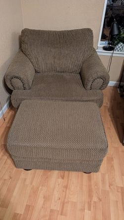 Chair and Ottoman