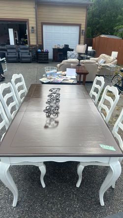 Dining Table 6 Chairs