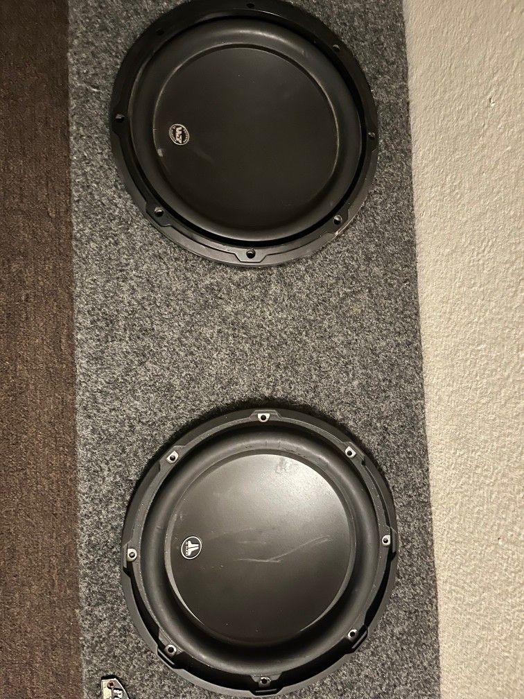 JL Audio W3 10" Inch Subwoofers