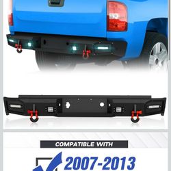 2007–2013 Chevy Silverado 1500 & GMC Sierra 1500 Pickup Truck Bumper