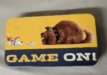 Game on Kids supply tin