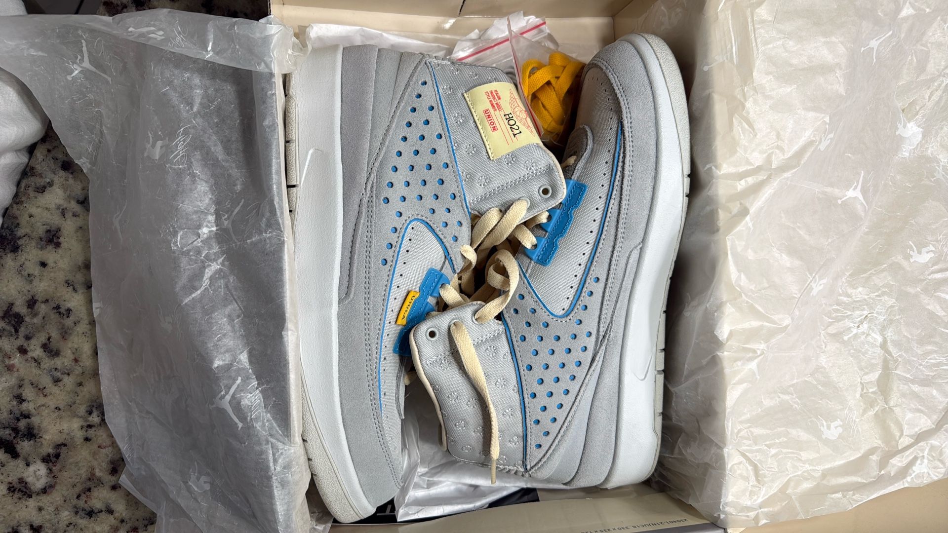 Union LA x Air Jordan 2 Retro SP Grey Fog
