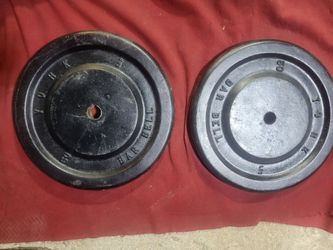 1" HOLE  50LB PLATES  TOTAL 100lbs 
2-50s
11525 S HALSTED /7111 S WESTERN 
75$  CASH ONLY AS IS