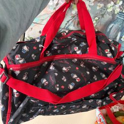 Hello Kitty duffle bag